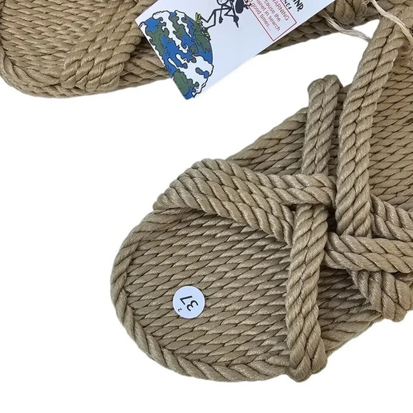 Nomadic State of Mind Womens  Rope Sandals Size 37 / 7-7.5 USA Made Boho NWT - Picture 6 of 8
